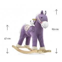 Milly Mally Koń Pony Purple