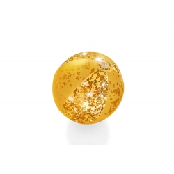 Bestway 31050 Piłka plażowa z brokatem Gold 41cm