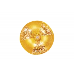 Bestway 31050 Piłka plażowa z brokatem Gold 41cm