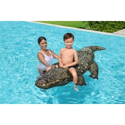 Bestway 41478 Dmuchany Krokodyl do pływania z uchwytem 1.93m x 94cm