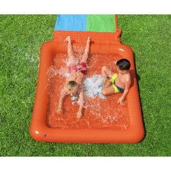 Bestway 52633 Ślizgawka podwójna H2OGO! Super Splash z basenikiem 5.31m