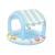 Bestway 52638 Basenik dmuchany z daszkiem i pompowanym dnem Cukierkowy Domek 1.04m x 84cm