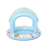 Bestway 52638 Basenik dmuchany z daszkiem i pompowanym dnem Cukierkowy Domek 1.04m x 84cm