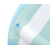 Bestway 52638 Basenik dmuchany z daszkiem i pompowanym dnem Cukierkowy Domek 1.04m x 84cm
