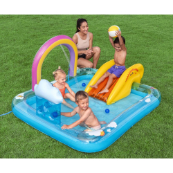 Bestway 53174 Plac zabaw ze zjeżdżalnią Tęcza 1.88m x 1.50m x 89cm