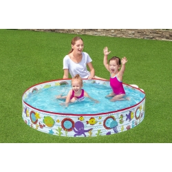 Bestway 55029 BASENIK ROZPOROWY FILL 'N FUN BURTA STATKU Z OKIENKAMI 152cm x 25cm