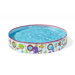 Bestway 55029 BASENIK ROZPOROWY FILL 'N FUN BURTA STATKU Z OKIENKAMI 152cm x 25cm
