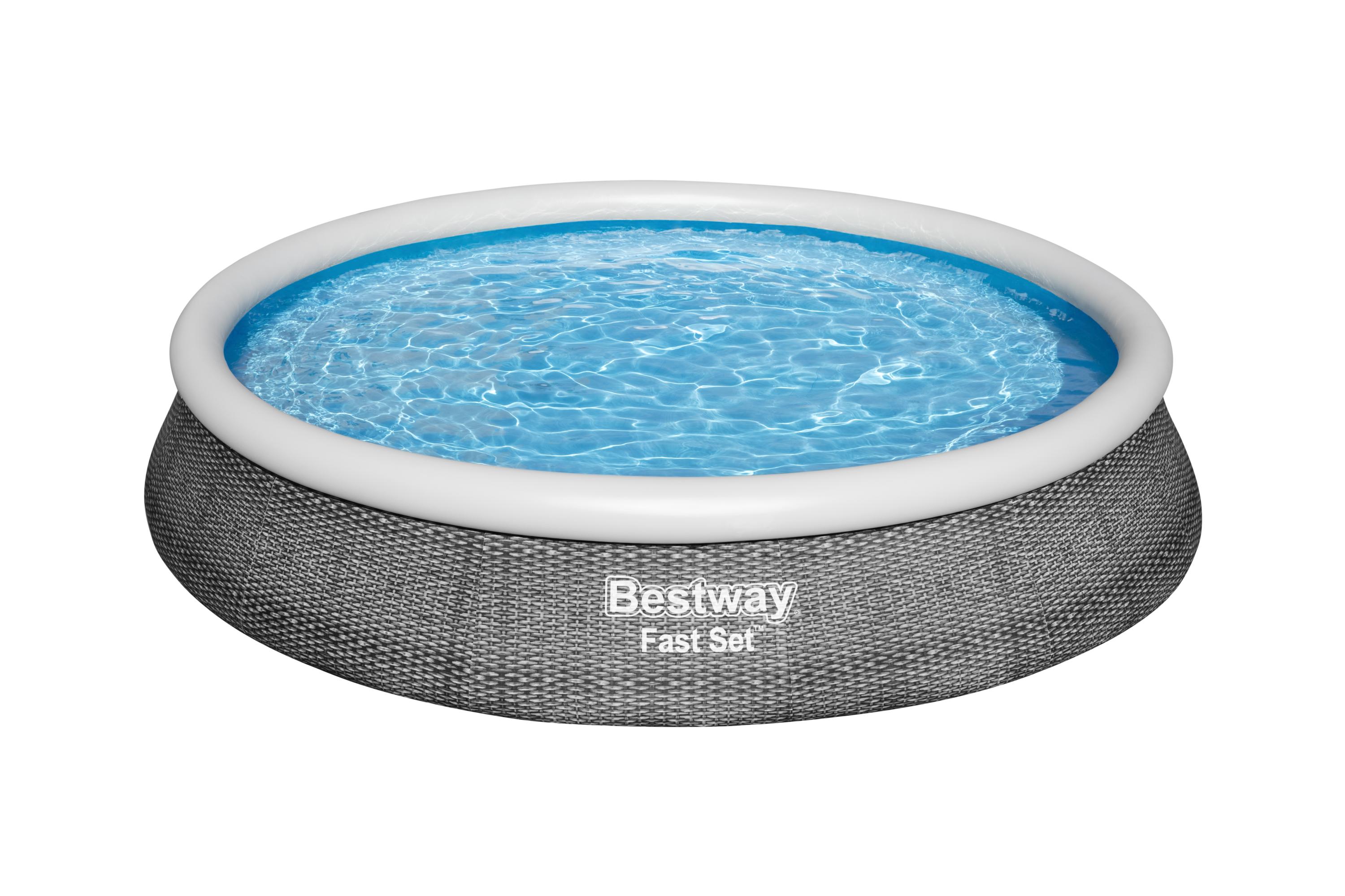 Bestway 57376 Basen rozporowy Fast Set z pompa fi..