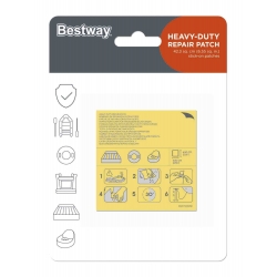 Bestway 62068 Zestaw naprawczy - Łaty naprawcze 6.5cm x 6.5cm - 10szt