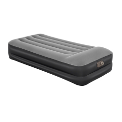 Bestway 67401 Materac dmuchany turystyczny z wbudowaną pompą powietrza Tritech Twin  1.91m x 0.97m x 46cm