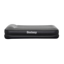 Bestway 67401 Materac dmuchany turystyczny z wbudowaną pompą powietrza Tritech Twin  1.91m x 0.97m x 46cm