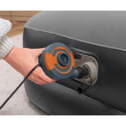 Bestway 67401 Materac dmuchany turystyczny z wbudowaną pompą powietrza Tritech Twin  1.91m x 0.97m x 46cm