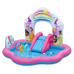 Bestway 9103Y Disney Plac zabaw ze zjeżdżalnią Księżniczki 2.21m x 1.93m x 1.40m