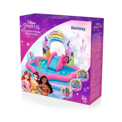 Bestway 9103Y Disney Plac zabaw ze zjeżdżalnią Księżniczki 2.21m x 1.93m x 1.40m