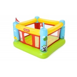 Bestway 93553 FISHER PRICE DMUCHANY ZAMEK TRAMPOLINA 175cm x 173m x 135cm