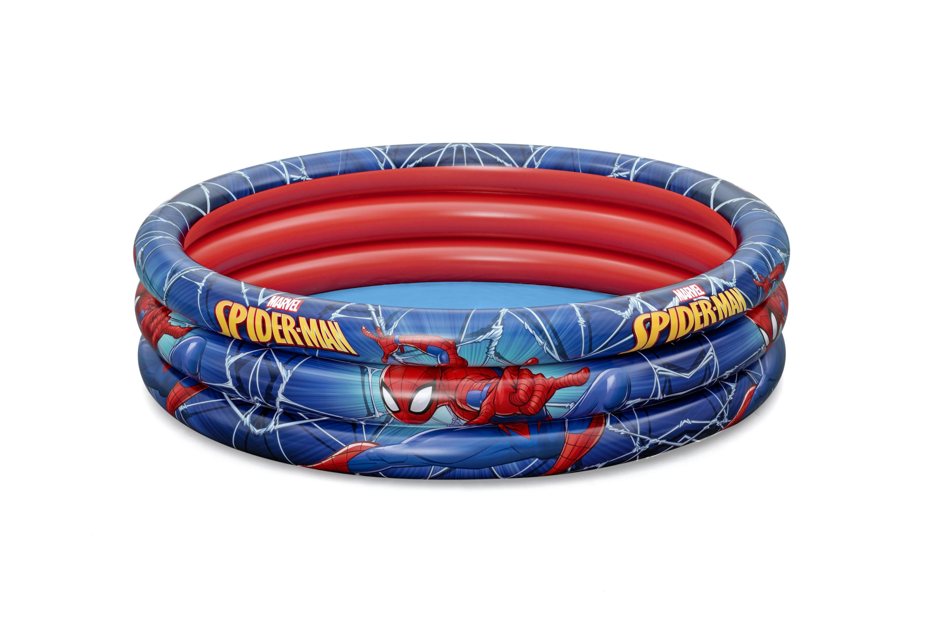 Bestway 98018 Spider-Man ümmargune täispuhutav bassein 1.22m x 30cm