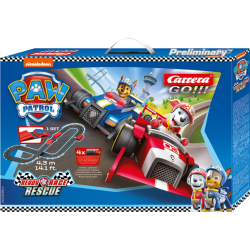 Carrera Go 20063514 Paw Patrol - Ready Race Rescue 4,3m