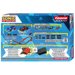 Carrera Go 20063520 Sonic the Hedgehog 4,3m