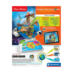 Clementoni Gry Edukacyjne 50847 Interaktywny Eduglobus