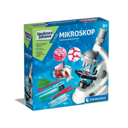 Clementoni Naukowa Zabawa Lab 50806 Doświadczenia Z Mikroskopem