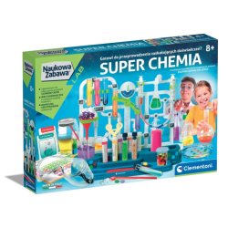 Clementoni Naukowa Zabawa Lab 50805 Super Chemia