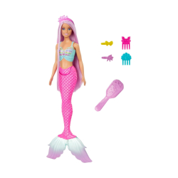 Mattel HRR00 Lalka Barbie Syrenka Długie Włosy