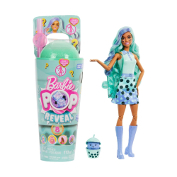 Mattel HTJ18 Barbie Pop Reveal Bubble Tea Zielona Herbata