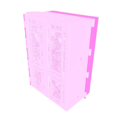 Mattel HXD58 Lalka Modowa Barbie Różowa Z Szafą