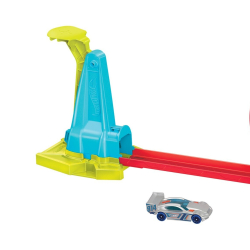Hot Wheels HPC05 Neon Speeders Zestaw torów - Neonowa świecąca pętla
