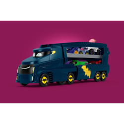 Fisher Price HMX07 Zestaw DC Batwheels Bat Transporter Ciężarówka 2w1