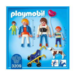 Playmobil 3209 City Life Rodzina z Wózkiem