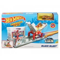 Mattel FJN36 Hot Wheels Pożar Na Stacji