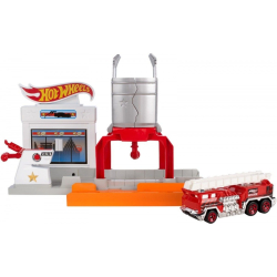 Mattel FJN36 Hot Wheels Pożar Na Stacji
