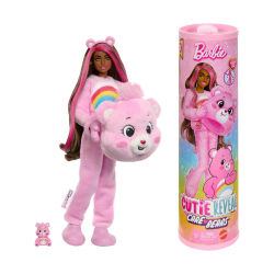 Mattel JCN95 Barbie Cutie Reveal Troskliwe Misie Lalka Misia Wesołe Serce