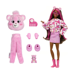 Mattel JCN95 Barbie Cutie Reveal Troskliwe Misie Lalka Misia Wesołe Serce