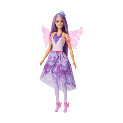 Mattel JCP74 Barbie Magiczna Lalka Lalka Wróżka Syrenka z Ubrankami
