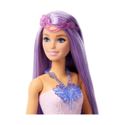 Mattel JCP74 Barbie Magiczna Lalka Lalka Wróżka Syrenka z Ubrankami