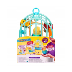 Moose Little Live Pets 26691 Mówiący Ptaszek z Klatką