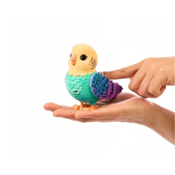 Moose Little Live Pets 26691 Mówiący Ptaszek z Klatką