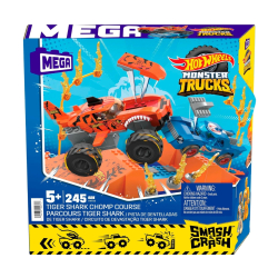 Mattel HKF88 Hot Wheels Zestaw Monster Truck Tiger Shark