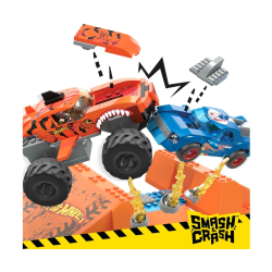 Mattel HKF88 Hot Wheels Zestaw Monster Truck Tiger Shark