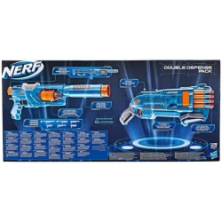 Hasbro F5033 Pistolet Nerf Elite Double Defense Pack
