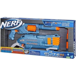 Hasbro F5033 Pistolet Nerf Elite Double Defense Pack