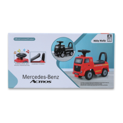 Milly Mally Pojazd Mercedes-Benz Actros Fire Truck Red