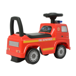 Milly Mally Pojazd Mercedes-Benz Actros Fire Truck Red
