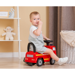 Milly Mally Pojazd Mercedes-Benz Actros Fire Truck Red