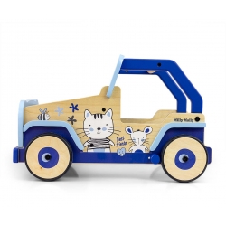 Milly Mally Zabawka Chodzik-Pchacz dla dzieci Explorer Cat and Mouse