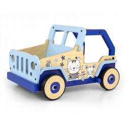 Milly Mally Zabawka Chodzik-Pchacz dla dzieci Explorer Cat and Mouse