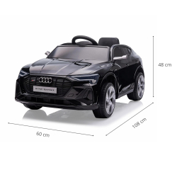 Milly Mally Pojazd na akumulator Audi E-Tron Sportback 4x4 Black