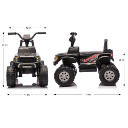 Milly Mally Pojazd na akumulator Ford F-150 Raptor Black